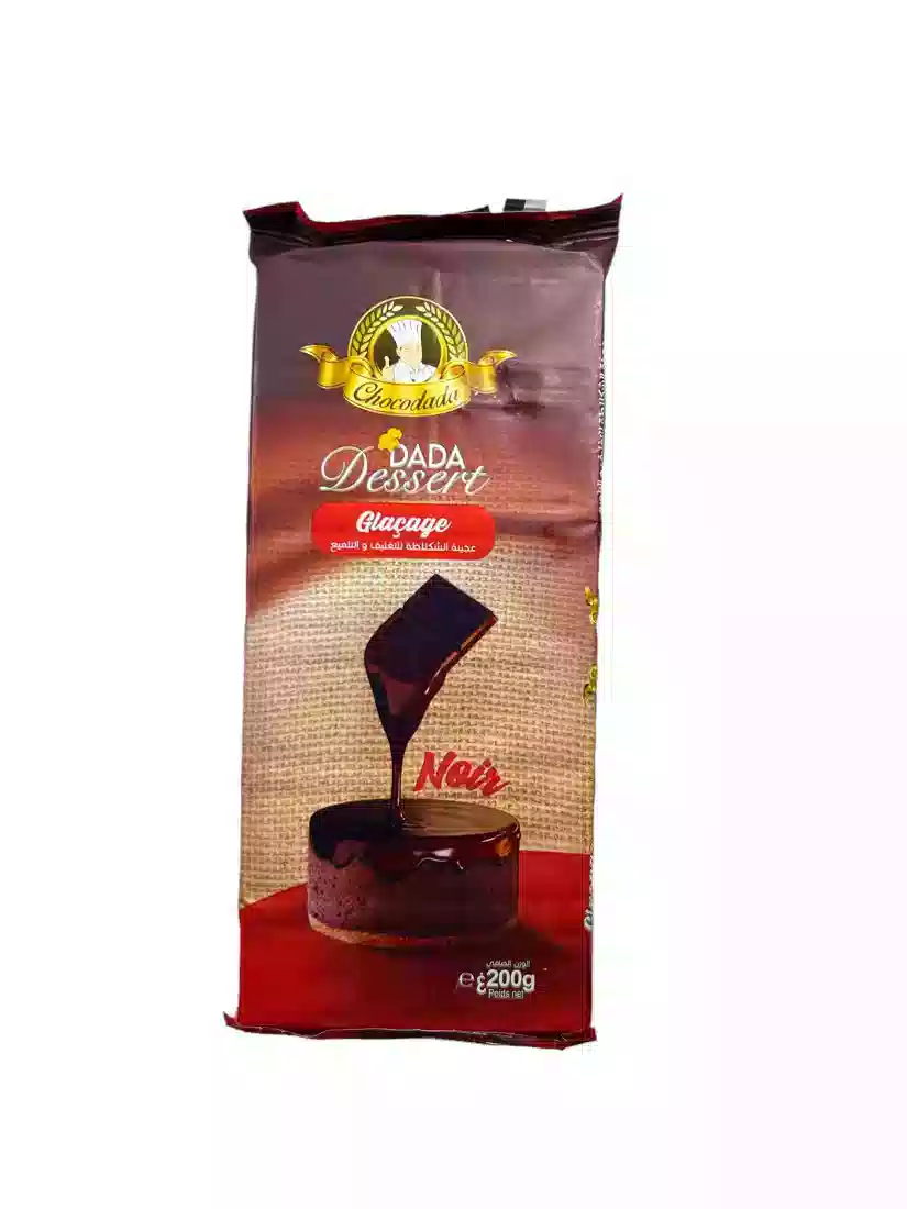 DADA Dessert Glacage Noir 200 Gr