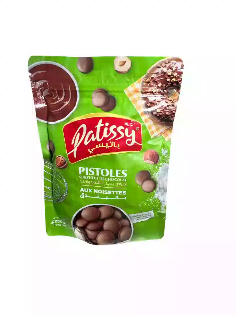 Patissy Pistoles Hazelnuts 250 Gr