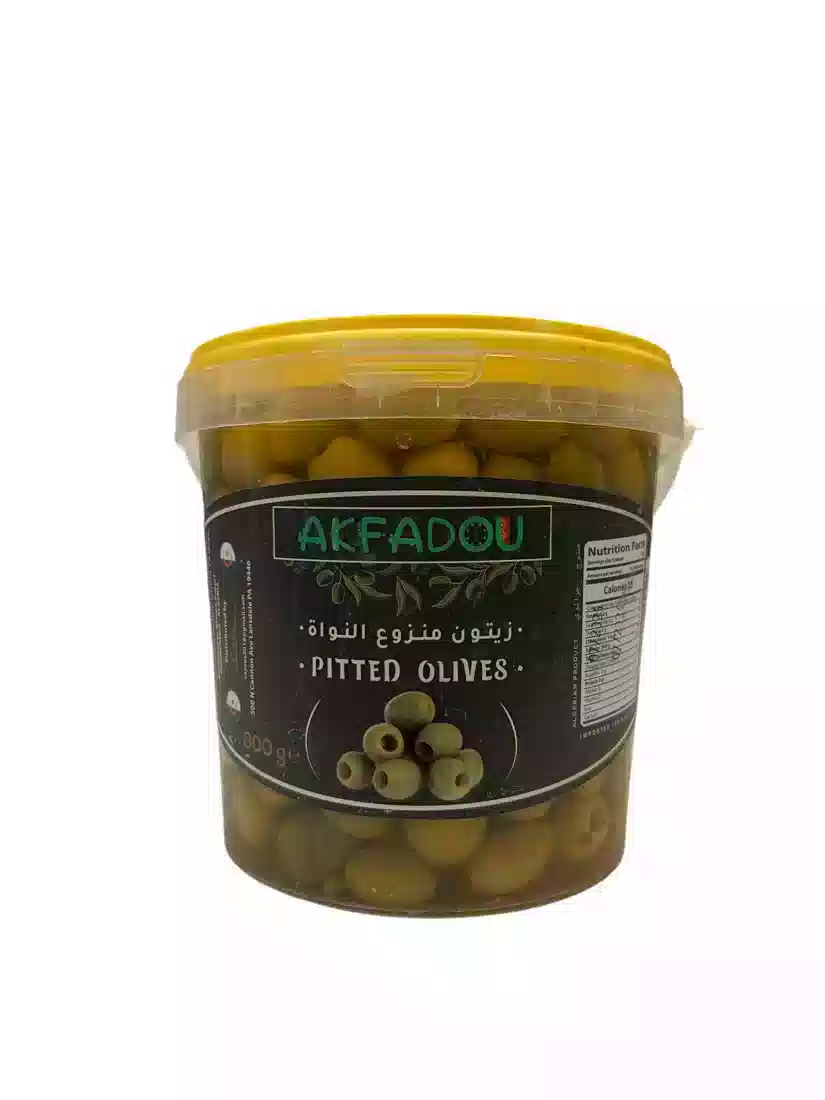 Akfadou Pitted Olives 800 Gr