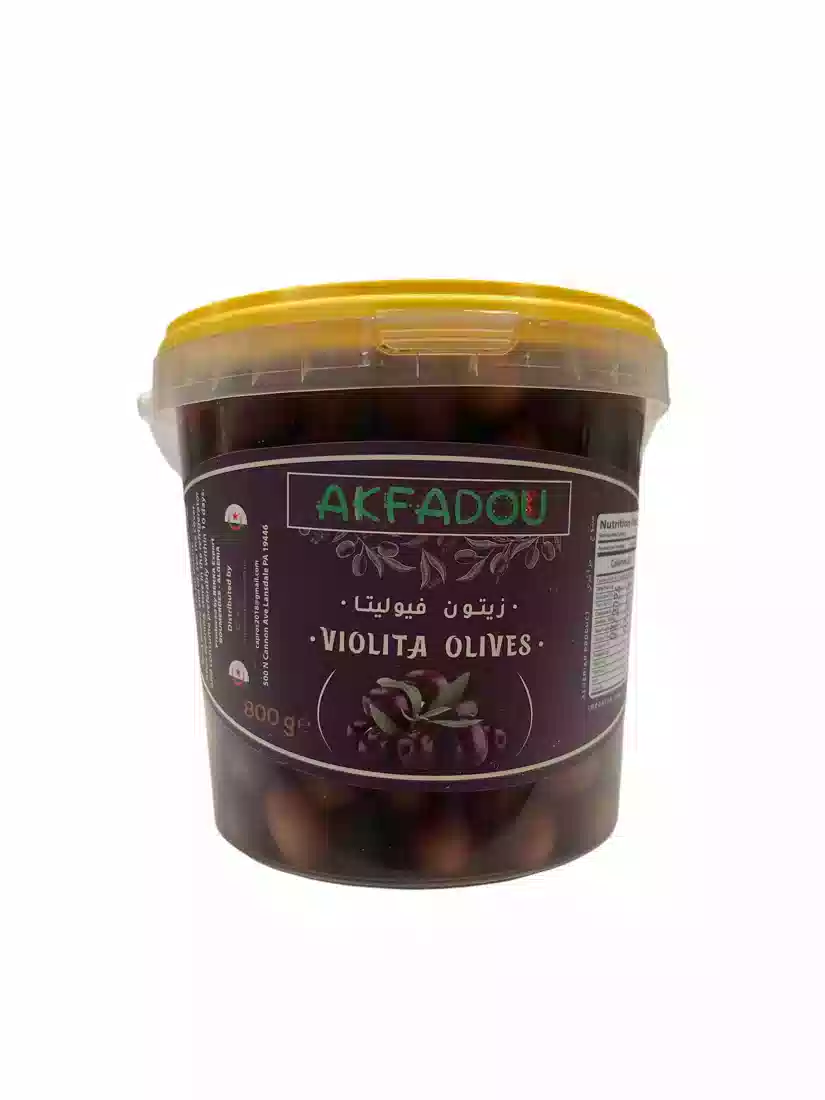 Akfadou Violita Olives 800 Gr