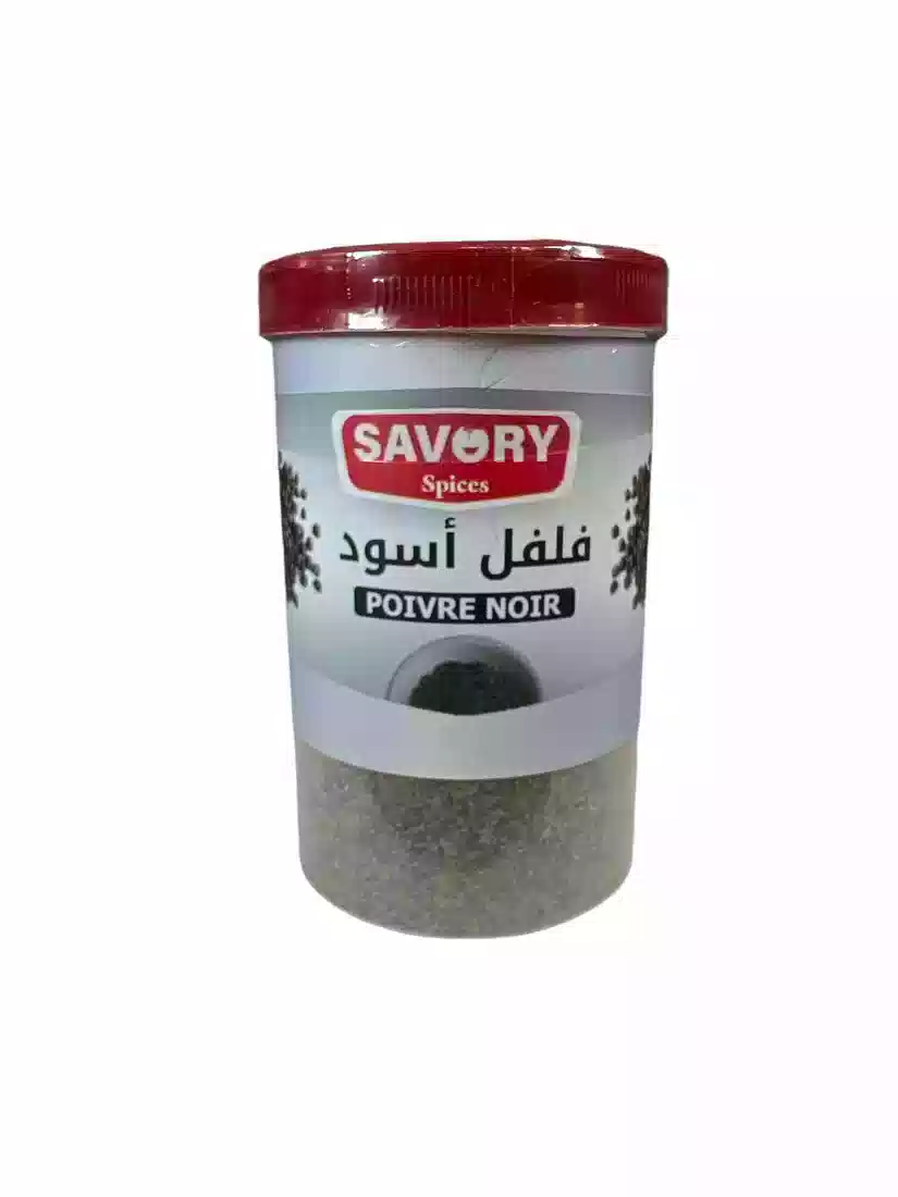 Savory Ground Black Pepper  60 Gr