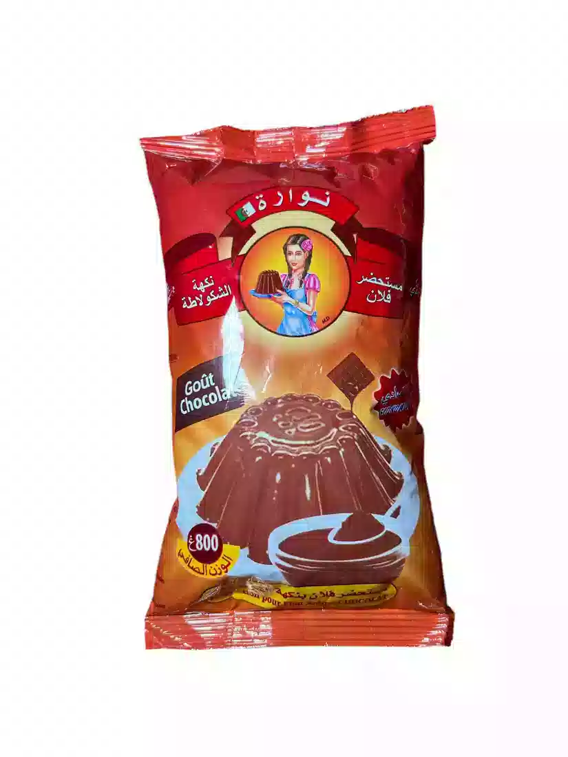 Nouara Flan Chocolate Family Pack  800 Gr