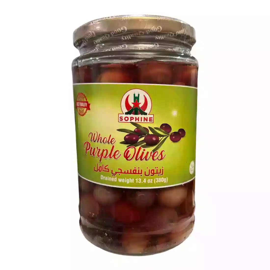 Sophine Whole Purple Olives 380 Gr